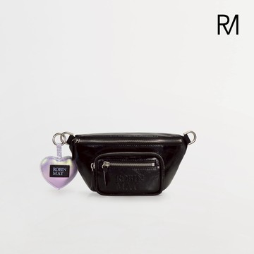 【ROBINMAY】奶糖胸包(黑色)