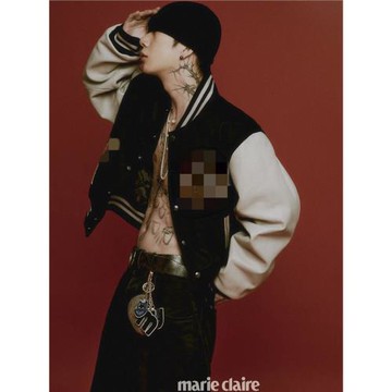 自主/B197 DVN聯名款金色刺繡棒球服外套夾克스투시드리스반노튼