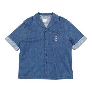 FENDI Kids 丹寧襯衫