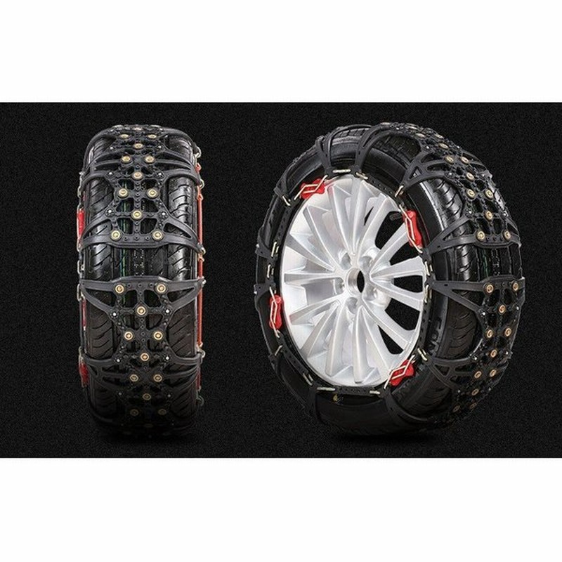 タイヤチェーン 非金属 スノータイヤチェーン 取付簡単 ジャッキアップ不要 Suv 軽自動車 ゴムチェーン 雪道 凍結 簡易 スリップ防止 車 チェーン 左右2点 通販 Lineポイント最大0 5 Get Lineショッピング