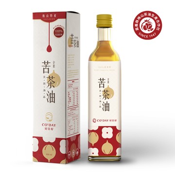 好日籽100%鮮榨苦茶油500ml