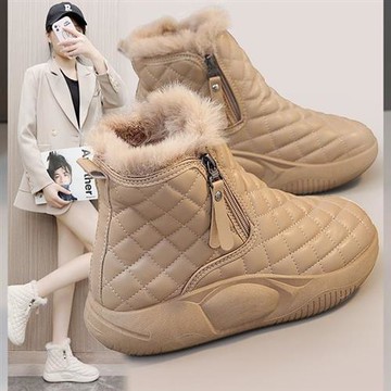 【Alice】新款休閒搖滾保暖防水防滑雪靴(短靴/馬丁靴/襪靴/切爾西靴)