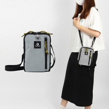 Converse 肩背包 Shoulder Bag 灰 黑 可調背帶 斜背包 隨行包 小包 10027006A01