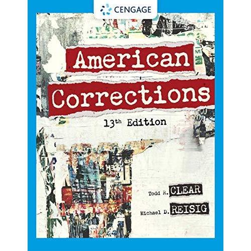 American Corrections (Mindtap Course List)