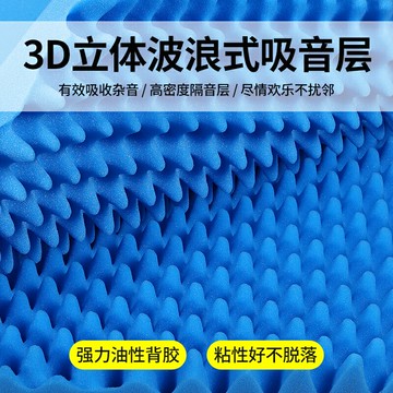 隔音棉墻體吸音棉自粘臥室家用錄音棚ktv消音棉隔音板隔音神器