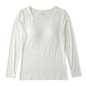 夢特嬌長袖衣-白XXL