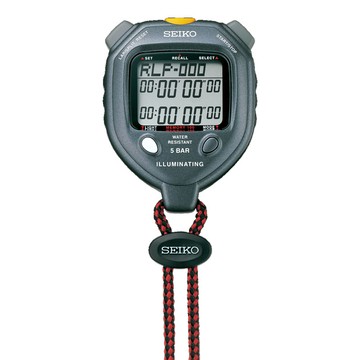 《SEIKO》電子馬錶 附計時器 雙顯示 Digital Stopwatch