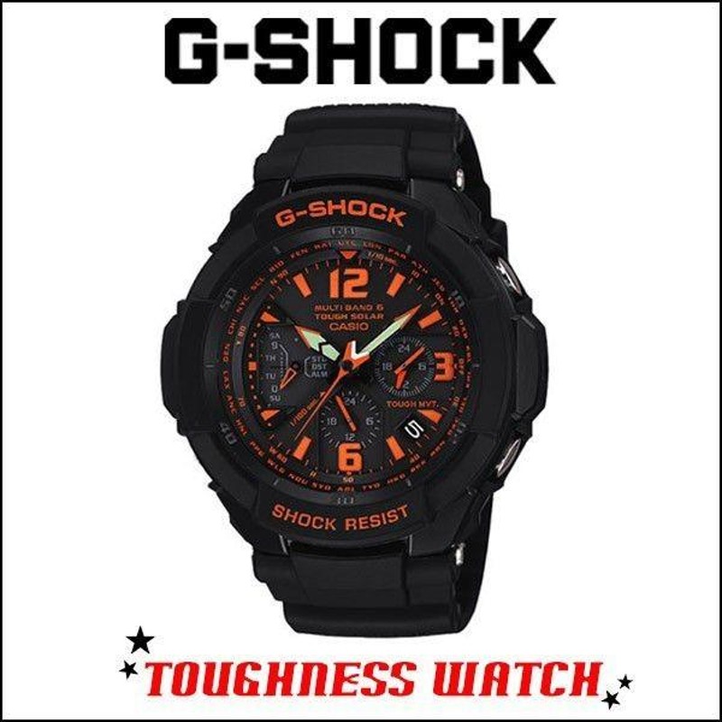 カシオ Gショック CASIO G-SHOCK 腕時計 メンズ ウオッチ スカイコックピット SKY COCKPIT 電波ソーラー ウォッチ GW- 3000B-1AJF 国内正規品 | LINEショッピング