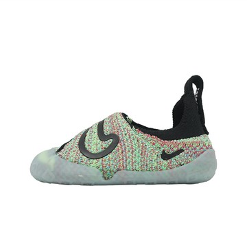 Nike 休閒鞋 Swoosh 1 TD 小童 學步鞋 綠 黑 魔鬼氈 運動鞋 FB3244-302