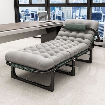 午休床 午睡床 辦公室折疊床 折疊床 多功能家用折疊床單人辦公室簡易行軍陪護成人午休躺椅午睡床便攜