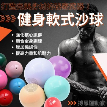 沙球 軟式彈力沙球 健身沙球 練習球 訓練砂球 塑形沙球  瑜伽沙球 健身 瑜珈 呆球 加重球 彈力球 瑜珈球 重力球