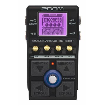Zoom 單顆型綜合音箱模擬效果器 MS-80IR+ / 公司貨保固