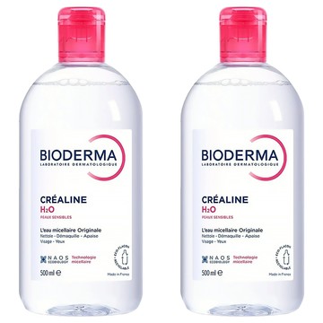 BIODERMA H2O高效潔膚液  500ml  2瓶