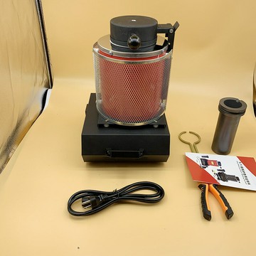 熔金爐 小型熔煉爐 高溫熔化爐 金銀銅鋁首飾冶金工具新款小型加網熔金爐 首飾熔金機金銀銅鋁金屬中頻熔煉爐 批發供應