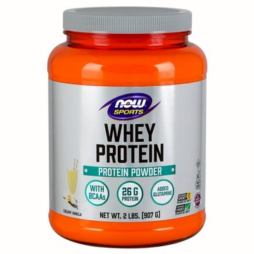 Whey Protein Natural Vanilla, 2 lbs by Now Foods