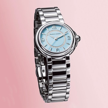 Maurice Lacroix 艾美錶 FIABA 顏色限定版鑽石女錶(FA1104-SS002-E20-1)