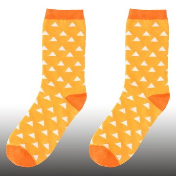 鬼滅之刃 C款 我妻善逸 中筒襪