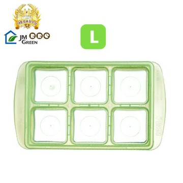JMGreen 新鮮凍 Premium RRE 第2代 副食品冷凍儲存分裝盒 L-兩入組