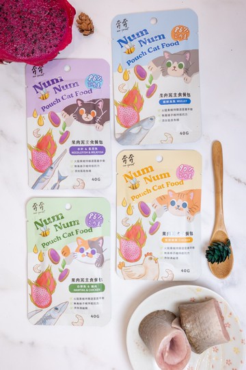 【貓主食餐包】果肉泥貓咪主食餐包 90%高含肉量、無穀無膠- 24入