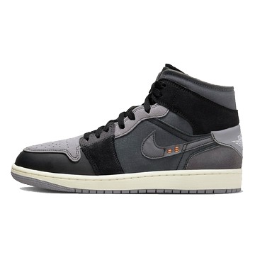 AIR JORDAN 1 MID INSIDE OUT BLACK