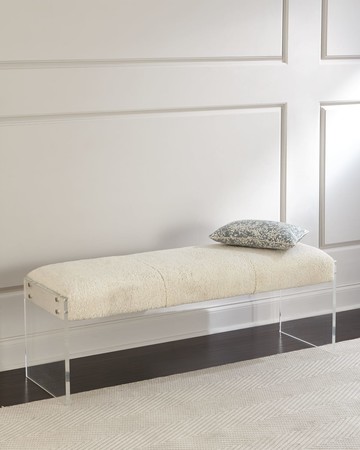Wallis Shearling Bench