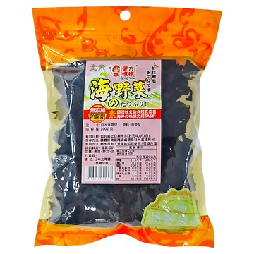 譽方媽媽 日本海帶芽，無添加防腐劑，適合煮湯、炒菜、涼拌  100g  1包