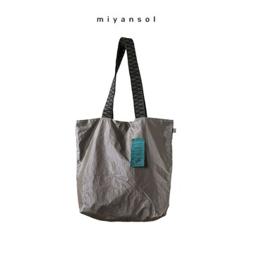 Miyansol - 韓國皺皺托特包-水泥蛋糕