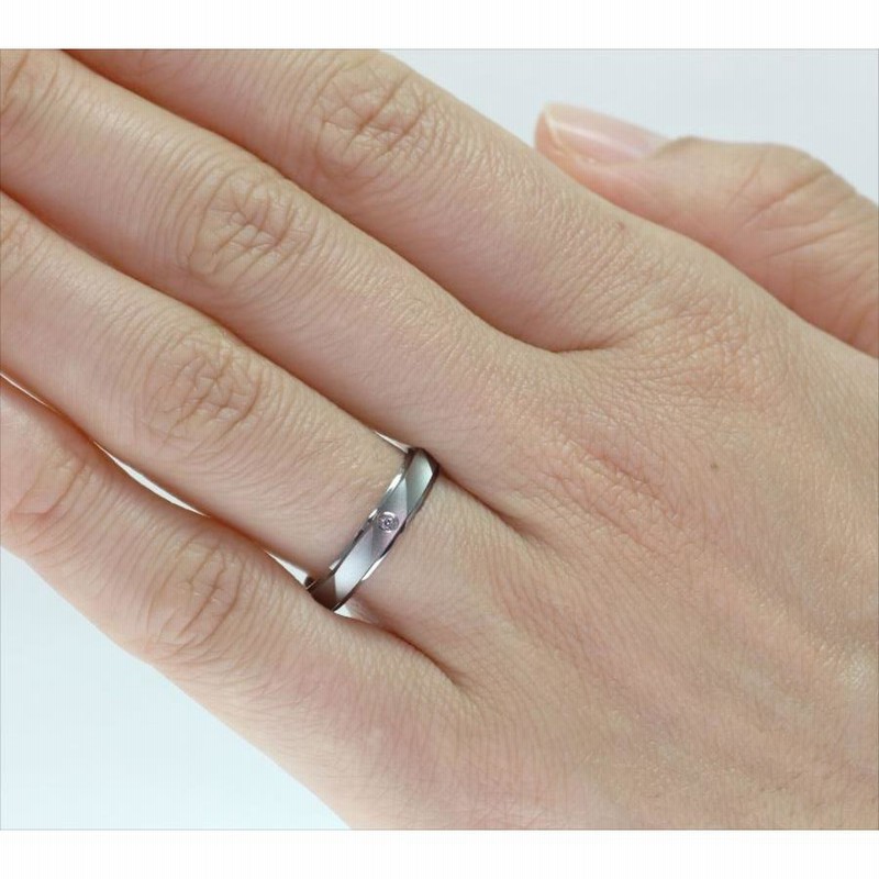 プラチナpt900 K18 リング　13号アップ　6.44 g 検定マーク印 結婚指輪 マリッジリング 「アンジュ」 pt900/k18 プラチナ