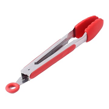 Novelty 矽膠料理夾  紅色  1支