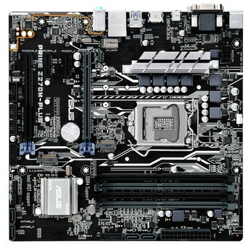 {保固一年 可打統編}華碩PRIME Z270M-PLUS主板1151支持i5640065006600i767007700k