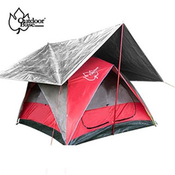 【OutdoorBase】萬用抗UV冰涼墊-21652.多層防曬隔熱 帳篷隔熱 車頂隔熱 地墊 (抗UV/IR)墊.內附收納袋-行動