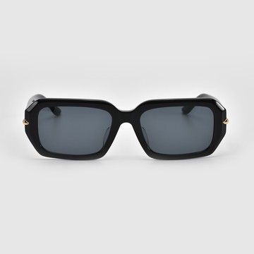 【For Art's Sake】時髦方框黑色墨鏡FLEUR BLACK SF040BK