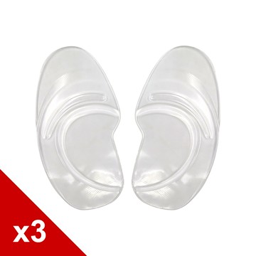 糊塗鞋匠 優質鞋材 D41 加大5mm高跟前掌墊 3雙