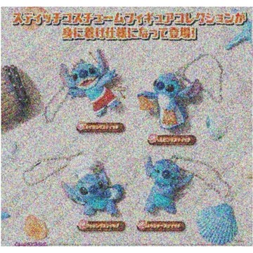6月預購TOMY  日本正版  莉蘿與史迪奇 服裝版 吊飾 扭蛋