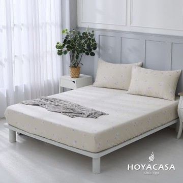 HOYACASA  60支天絲枕套床包三件組-多款任選(雙人/加大)