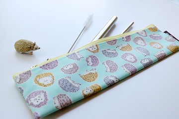 防水印花環保袋組(內含吸管組或餐具組-2擇1)