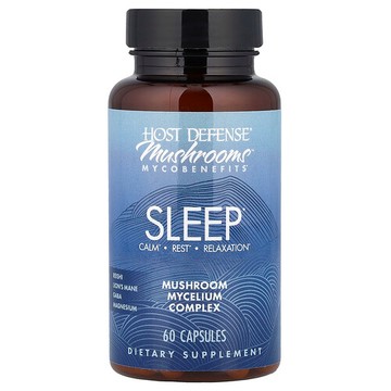 Host Defense, Mushrooms™ Mycobenefits，睡眠，60 粒膠囊
