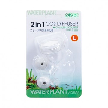 P老闆水族~ISTA 伊士達】I-502 CO2計泡細化器 L (二合一) I-5891 細化片 水族水草 水草