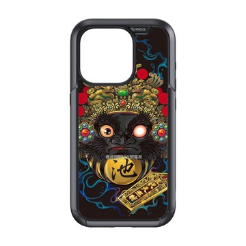 Slimax 膜潮文創 達摩池王 x imos 磁吸手機殼 膜料包膜獨家款 iPhone 16 / Plus / Pro / Pro Max (DMT004)