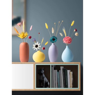 小擺件干花花瓶客廳插花玄關擺設高級感客廳輕奢家居新家裝飾品