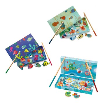 法國 DJECO 智荷 釣魚遊戲(多款可選)歡樂磁鐵釣魚組 彩色磁鐵釣魚組 嘉年華磁鐵釣鴨組