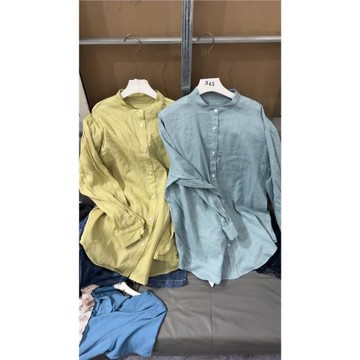 麻薄襯衫寬松顯瘦百搭休閑長袖上衣新款A4-3-4