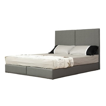 【UHO】霍華德-質感5尺雙人貓抓皮二件組(床頭片+床底)03綠