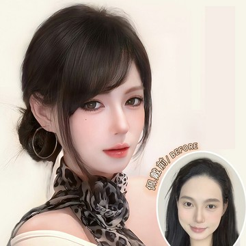 【巴黎精品】現貨+預購 真髮假髮透氣假髮片輕量免打理整頂假髮角色扮演隱形增髮-Y2K女假髮2色a1kx23