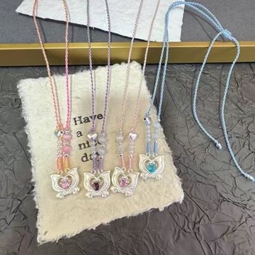 足銀999巴啦啦小魔仙變身器純銀項鏈可愛少女心閨蜜禮物送女友