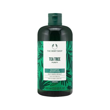 THE BODY SHOP 茶樹淨化洗髮精400ml<國際航空版>