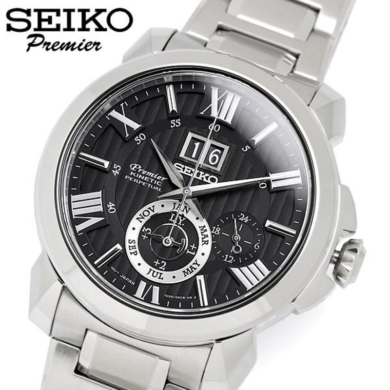 SEIKO Premier セイコー プルミエ キネティック 自動巻発電