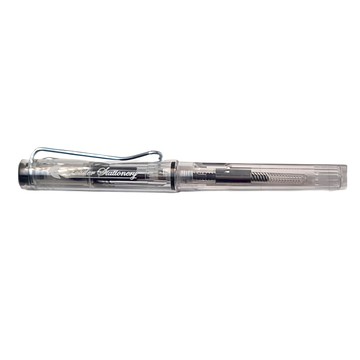 SUANDER.St 透明英式鋼筆 ST-AFP-2.9 32 x 17 x 12mm  平筆尖  透明色