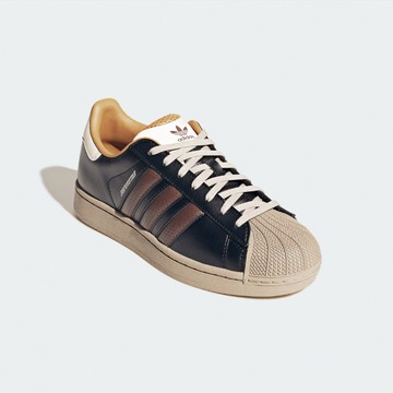 [ACS] adidas 休閒鞋 Superstar II 男鞋 黑 棕 皮革 貝殼頭 愛迪達 JP9187
