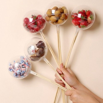花藝🌸 花藝水果太空艙巧剋力託果品花藝DIY手作材料花店花束製作材料